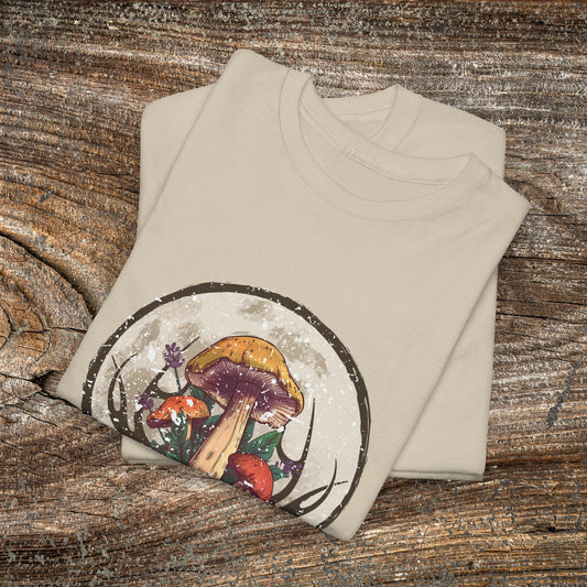 Hunting & Foraging Retro Grunge T-Shirt — Gatherer Gift