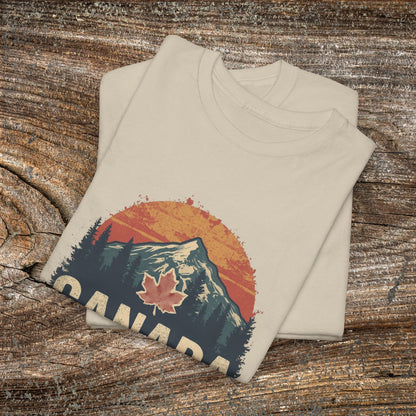 Distressed Canadian Logo T-Shirt — Grunge Canada Tee