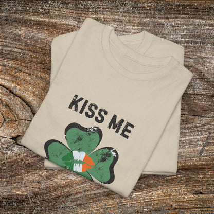 Kiss Me I'm Irish-ish Shamrock Tee | St. Patrick's Day Clover Shirt