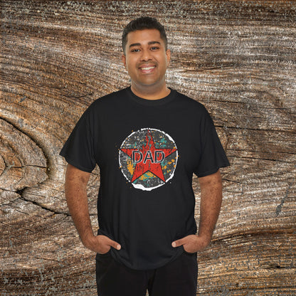 Grunge Dad Star T-Shirt — Retro Father's Day Gift