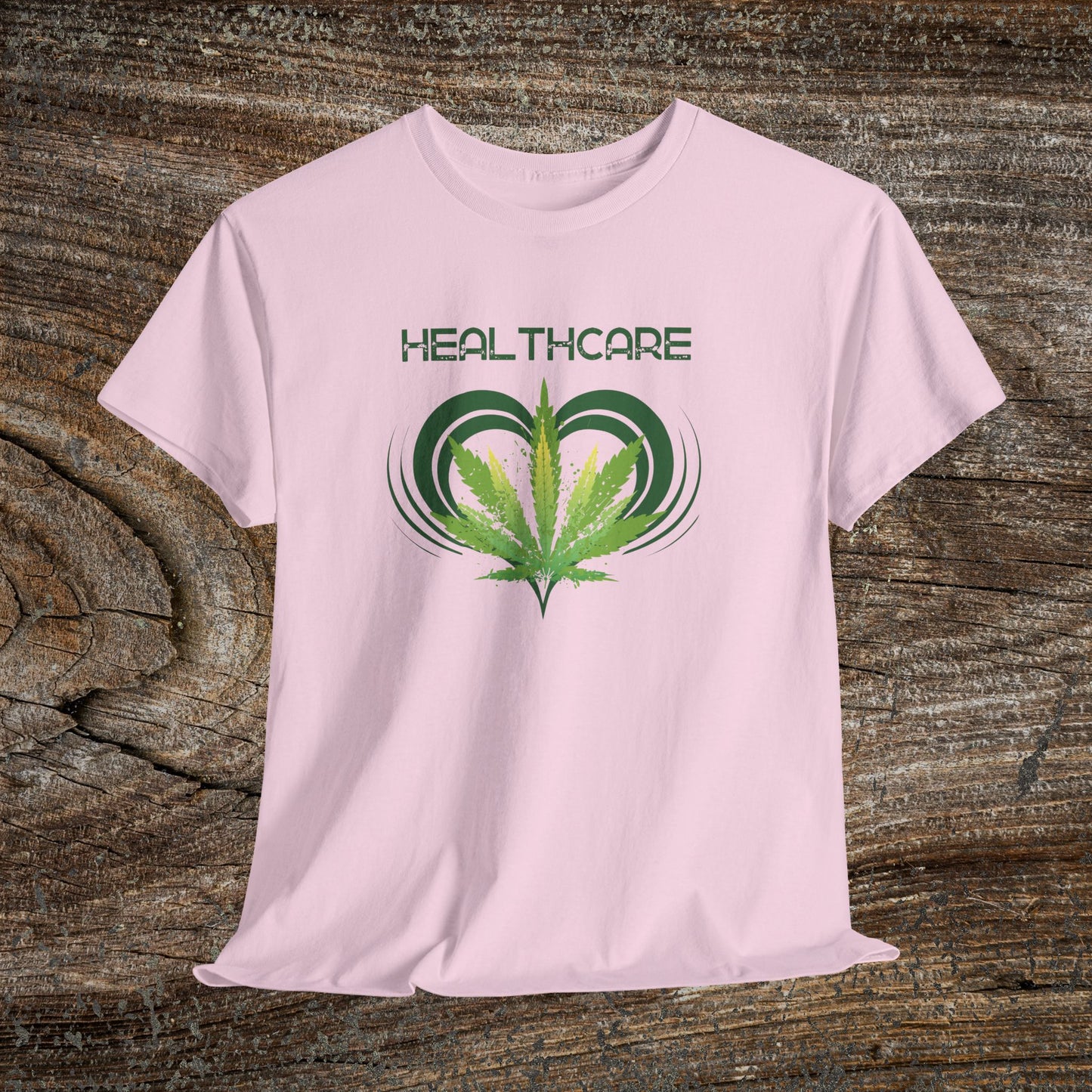 Grunge Weed 420 TShirt - Retro "Healthcare" Marijuana Stoner Gift