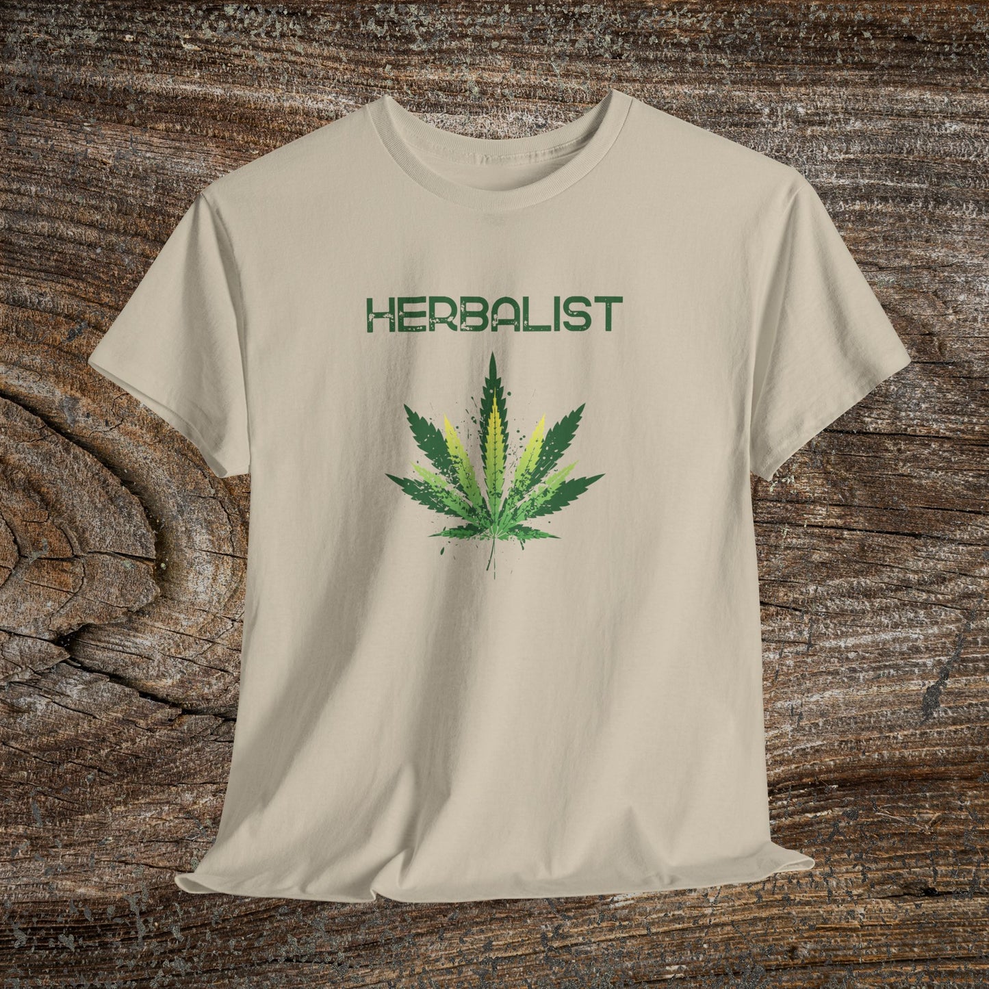 Retro Weed "Herbalist" 420 TShirt - Grunge Marijuana Stoner Gift