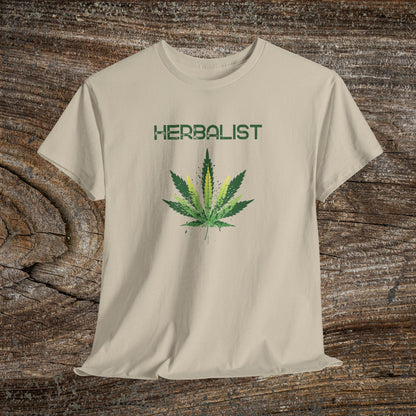 Retro Weed "Herbalist" 420 TShirt - Grunge Marijuana Stoner Gift