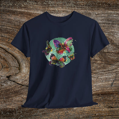 Watercolour Butterfly T-Shirt — Nature Lover Gift