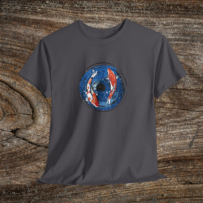 Retro Koi Fish T-Shirt — Grunge Japanese Carp Tee