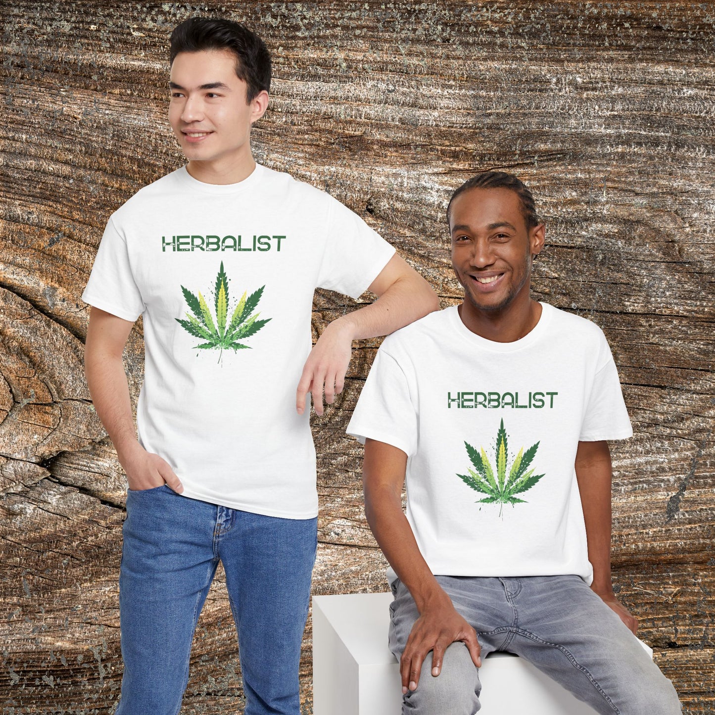 Retro Weed "Herbalist" 420 TShirt - Grunge Marijuana Stoner Gift