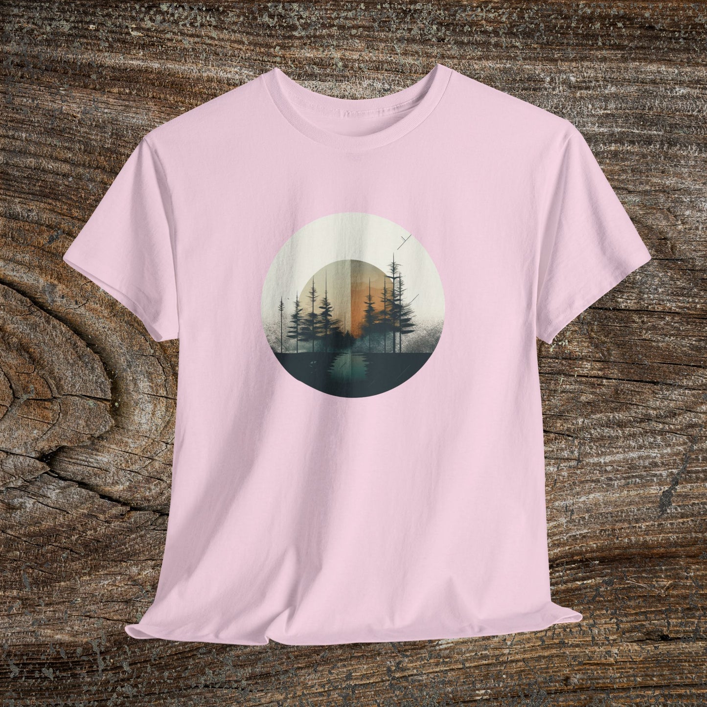 Vintage Mountain Landscape TShirt - Nature Lover Gift