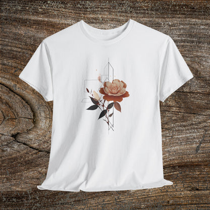 Retro Flower T-Shirt — Vintage Floral Graphic Tee