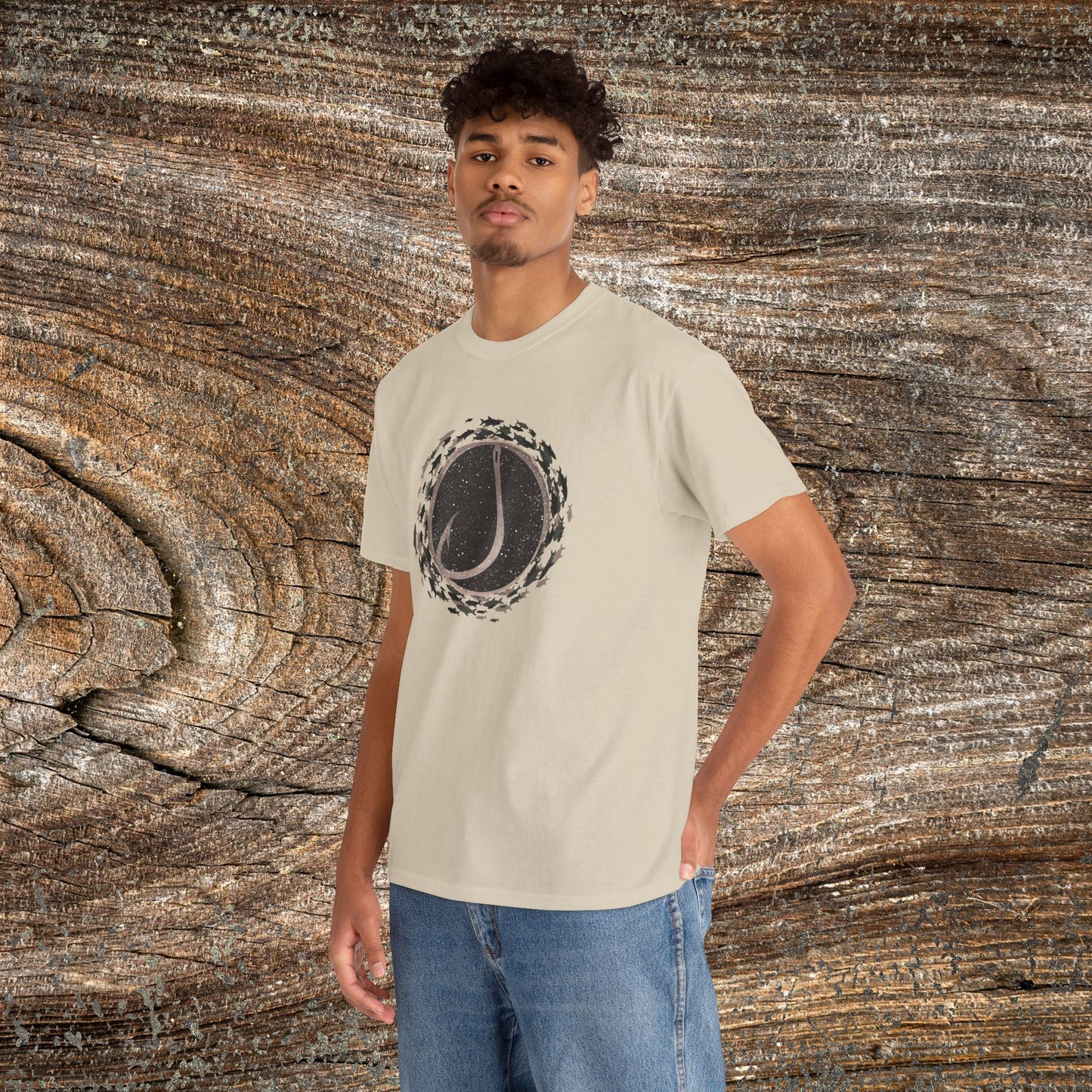 Modern Fishing T-Shirt — Outdoor Angler Fisherman Gift
