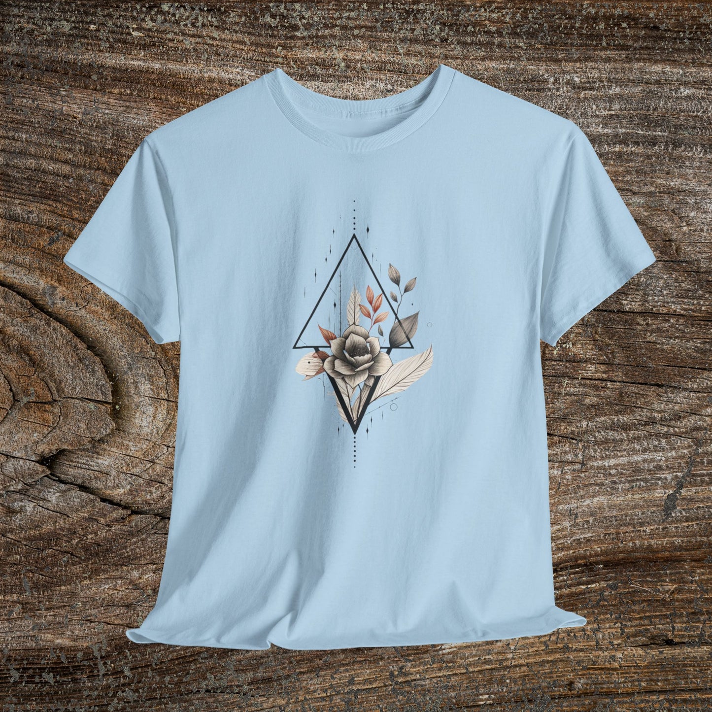 Retro Flower T-Shirt — Vintage Floral Graphic Tee