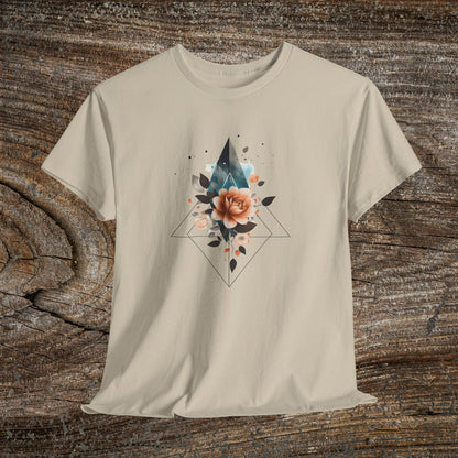 Retro Flower T-Shirt — Vintage Floral Graphic Tee