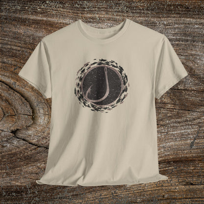 Modern Fishing T-Shirt — Outdoor Angler Fisherman Gift