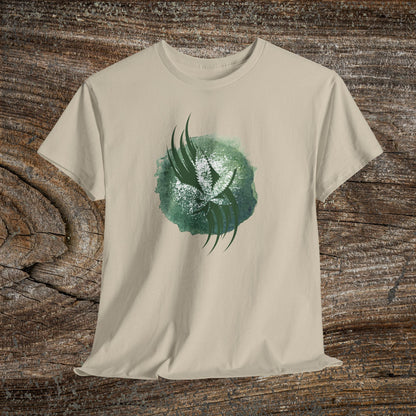 Grunge Weed Leaf 420 TShirt - Retro Marijuana Stoner Gift