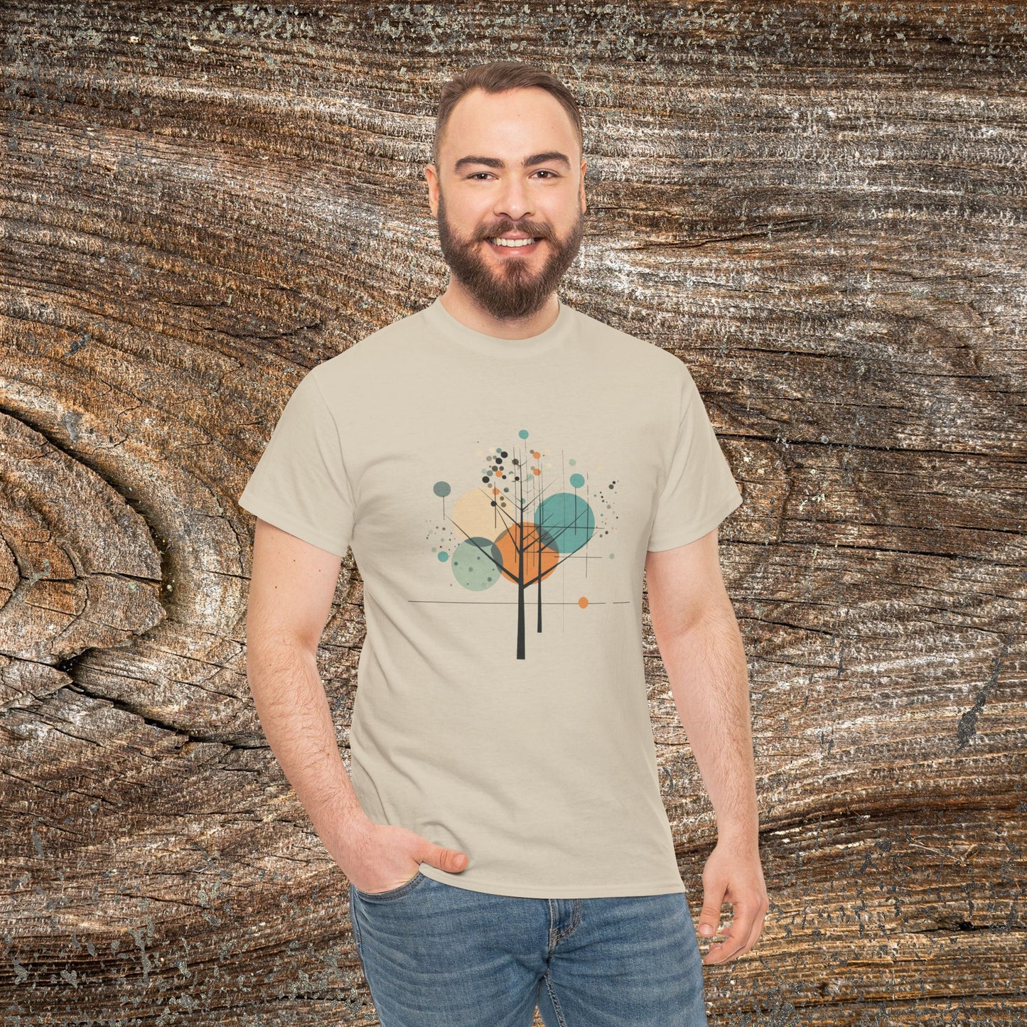 Boho Tree Abstract TShirt - Nature Lover Gift