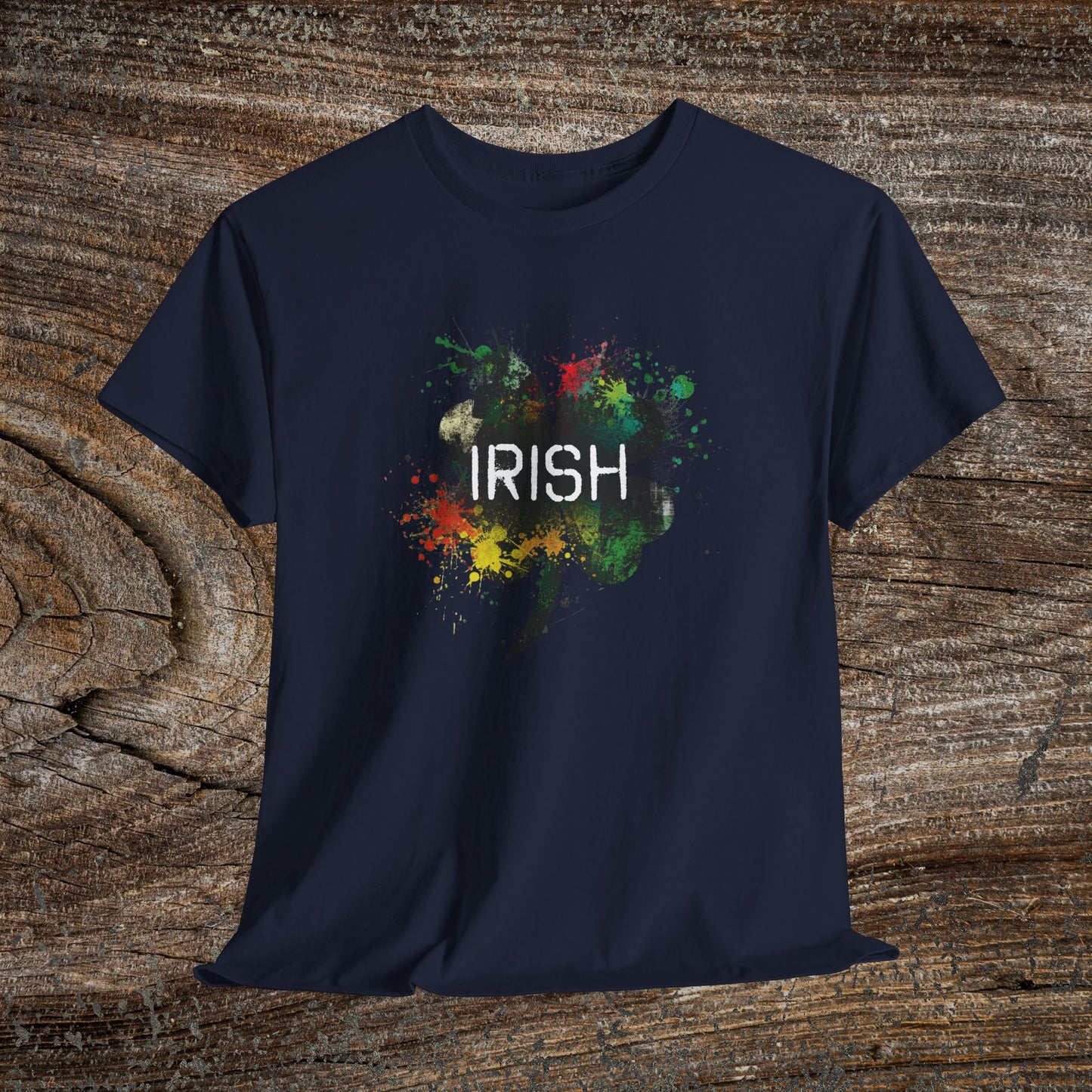 Grunge Irish Clover T-Shirt | St. Patrick’s Day Tee