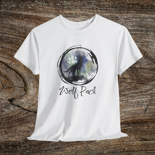 Wolf Pack Grunge Nature T-Shirt