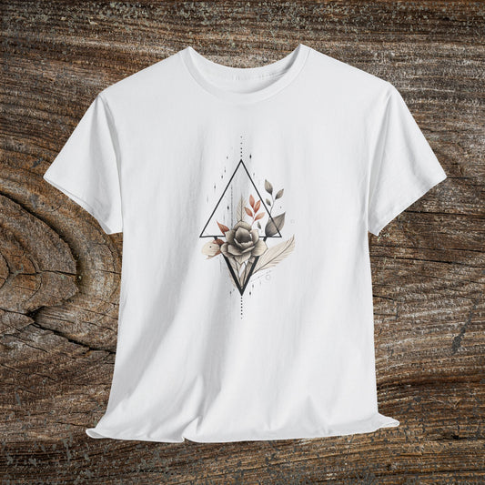 Retro Flower T-Shirt — Vintage Floral Graphic Tee