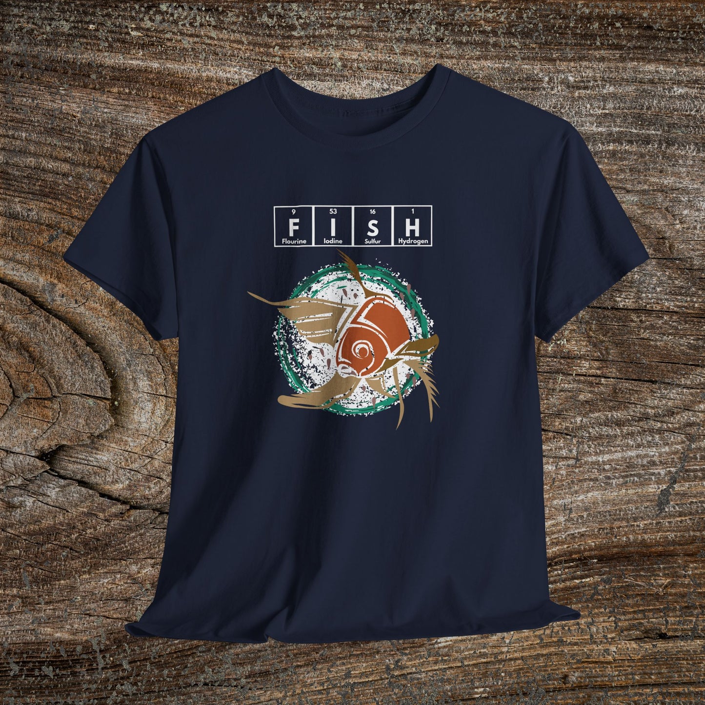 Retro Fish T-Shirt — Gift for Fisherman