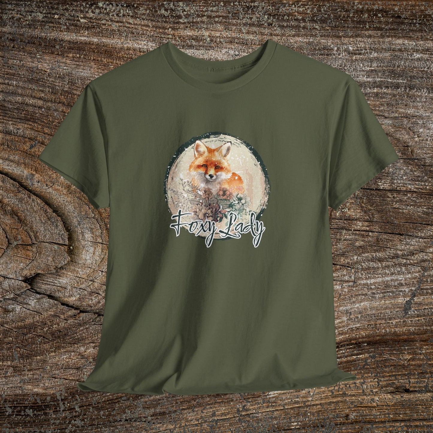 Vintage 'Foxy Lady' T-Shirt — Retro Women's Empowerment Tee