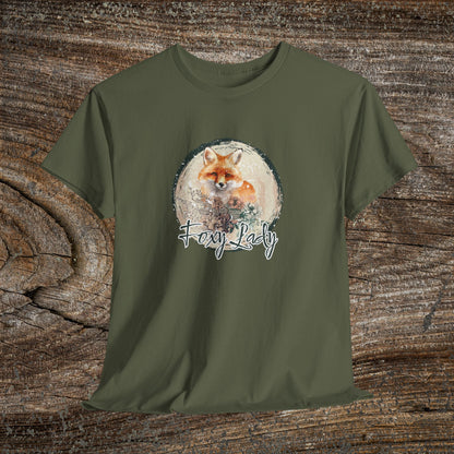 Vintage 'Foxy Lady' T-Shirt — Retro Women's Empowerment Tee