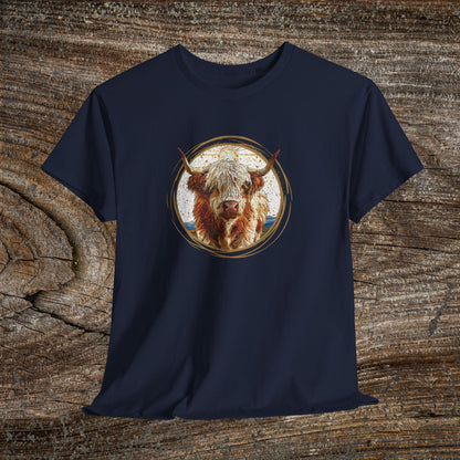 Rustic Boho Cow TShirt