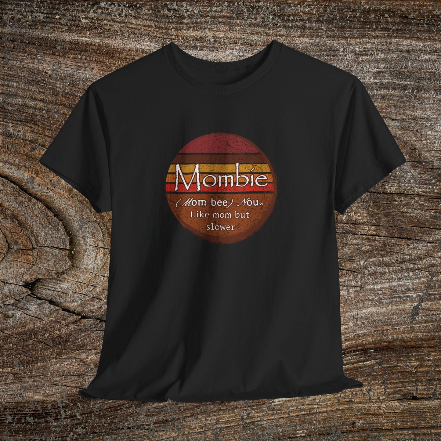 Retro Grunge "Mombie" Mom T-Shirt — Funny Mom Gift