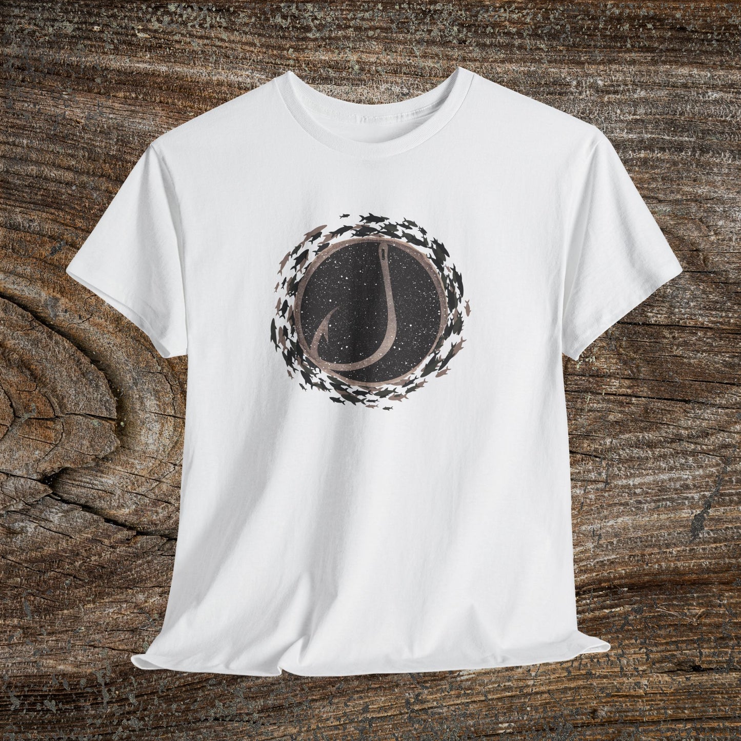 Modern Fishing T-Shirt — Outdoor Angler Fisherman Gift