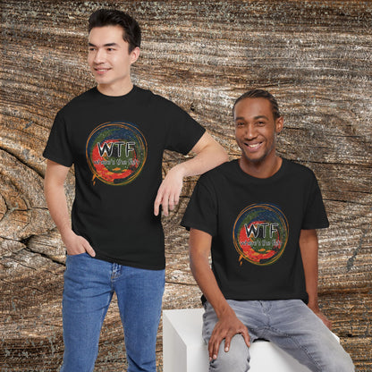 Retro Grunge Fishing TShirt - W.T.F Where's The Fish