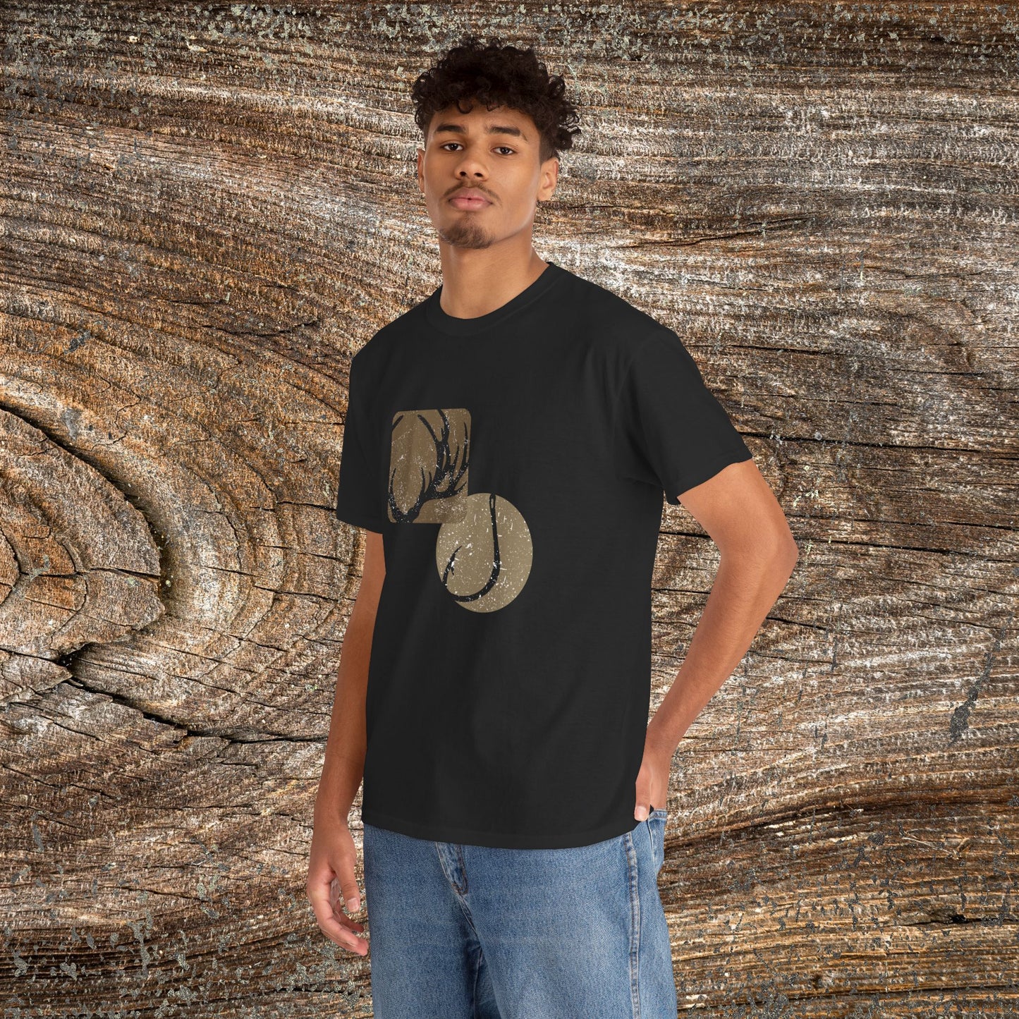 Hunting & Fishing T-Shirt — Modern Outdoor Angler and Hunter Gift