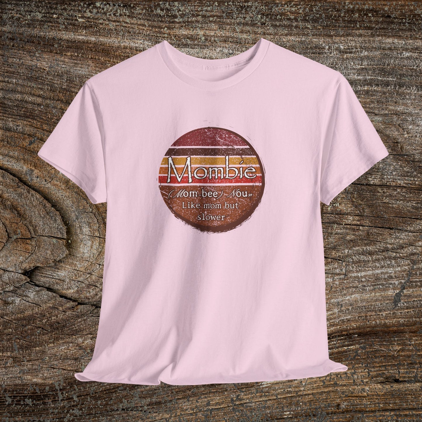 Retro Grunge "Mombie" Mom T-Shirt — Funny Mom Gift