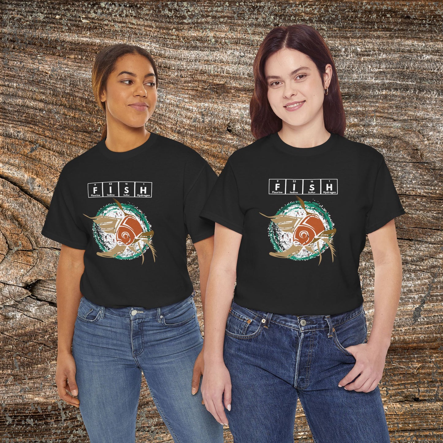 Retro Fish T-Shirt — Gift for Fisherman