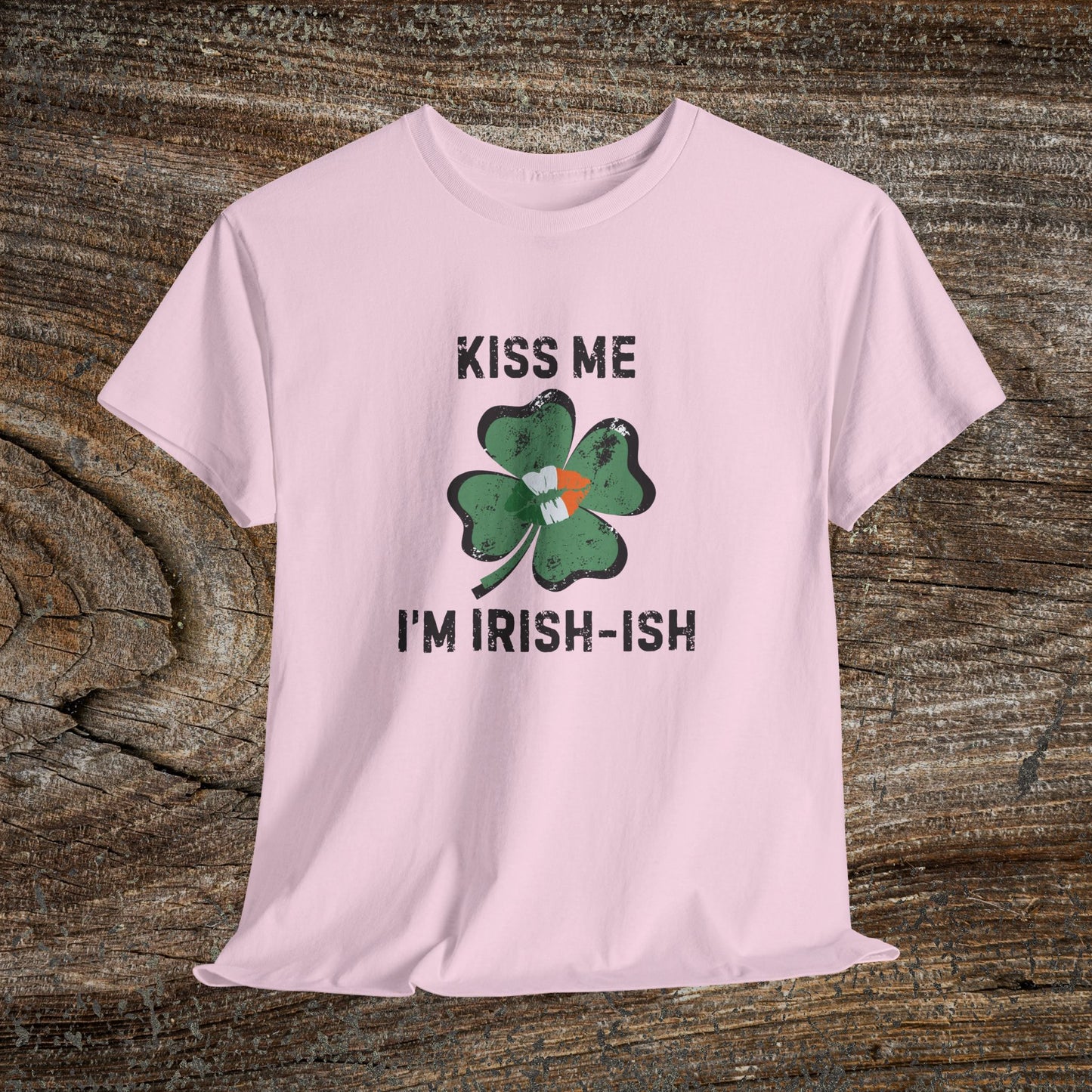 Kiss Me I'm Irish-ish Shamrock Tee | St. Patrick's Day Clover Shirt