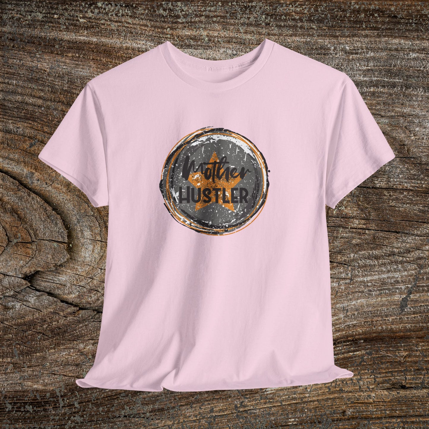 Mother Hustler Mom T-Shirt — Distressed Grunge Gift for Mom