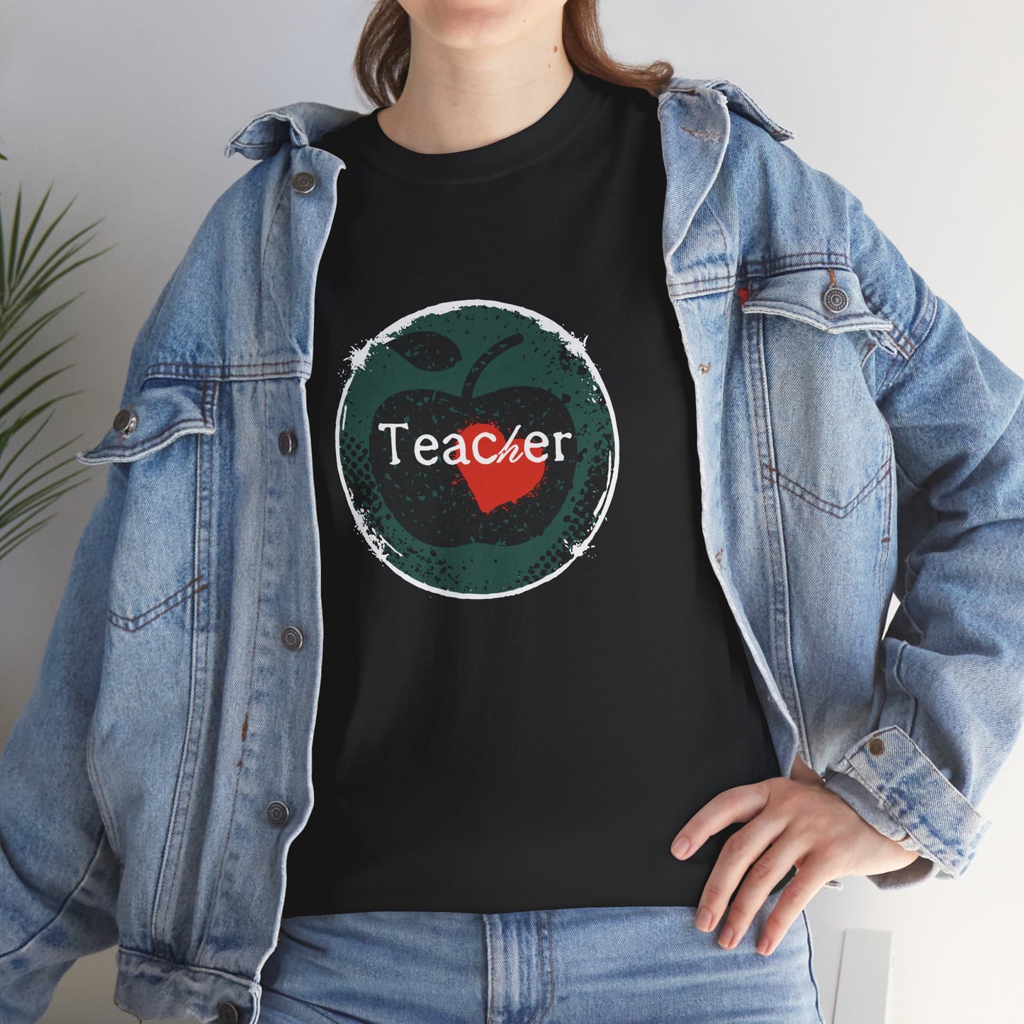Retro Grunge Teacher T-Shirt — Vintage School Tee