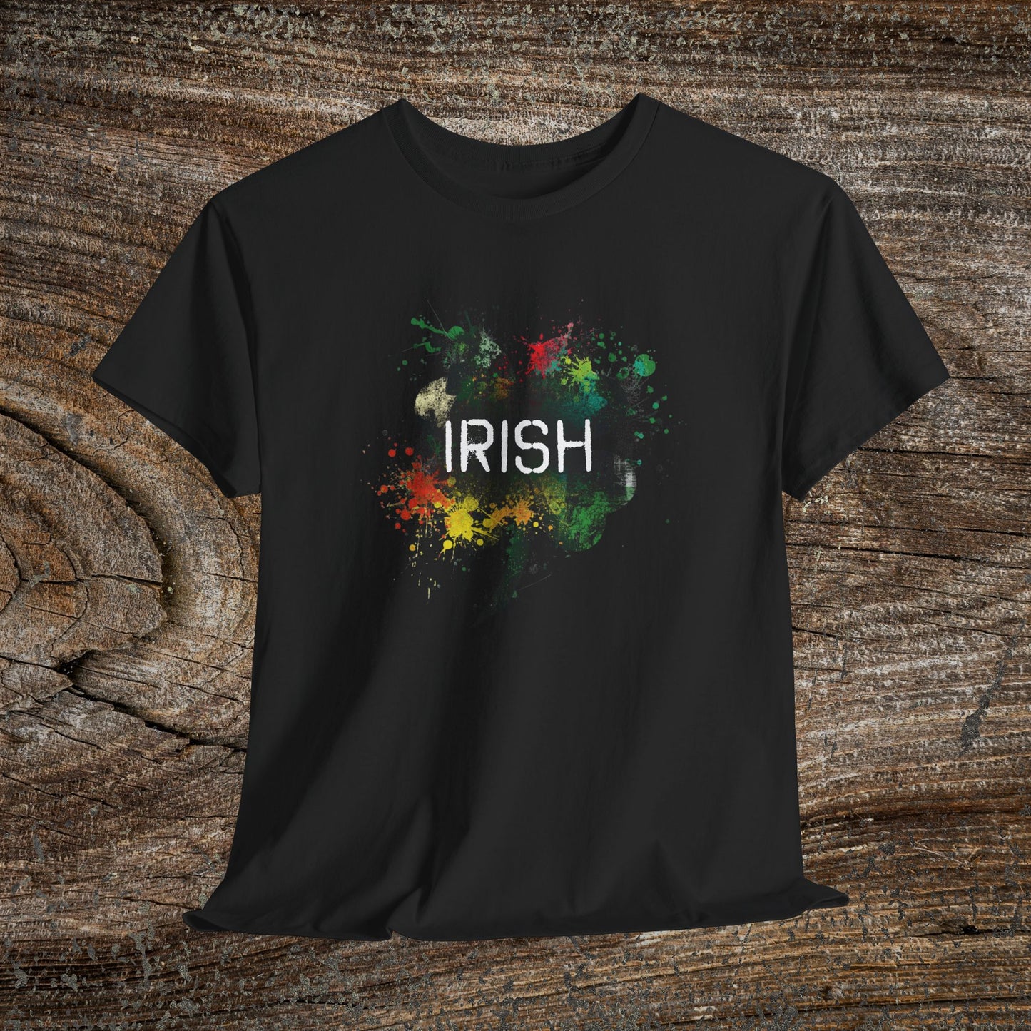 Grunge Irish Clover T-Shirt | St. Patrick’s Day Tee