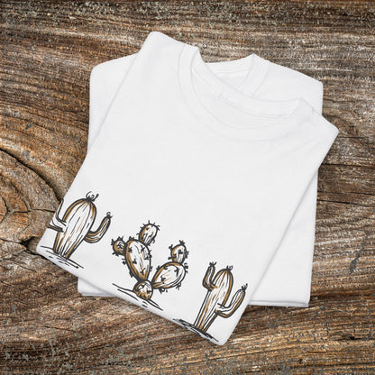 Retro Cactus Abstract TShirt