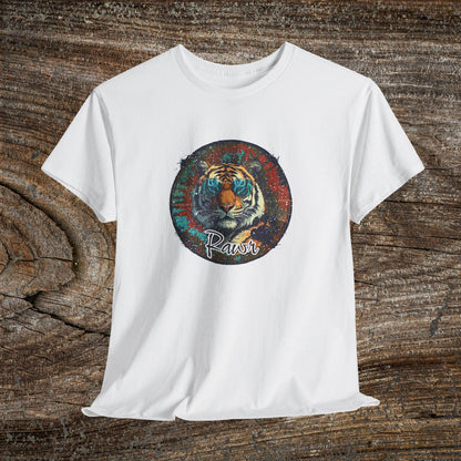 Grunge Rawr Tiger T-Shirt — Vintage Tiger Graphic Tee