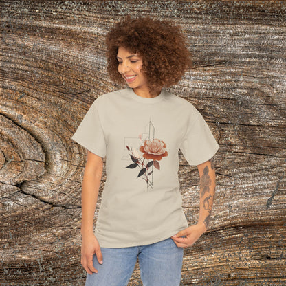 Retro Flower T-Shirt — Vintage Floral Graphic Tee
