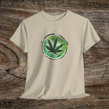 Weed Leaf 420 TShirt Grunge - Retro Weed Marijuana Stoner Gift