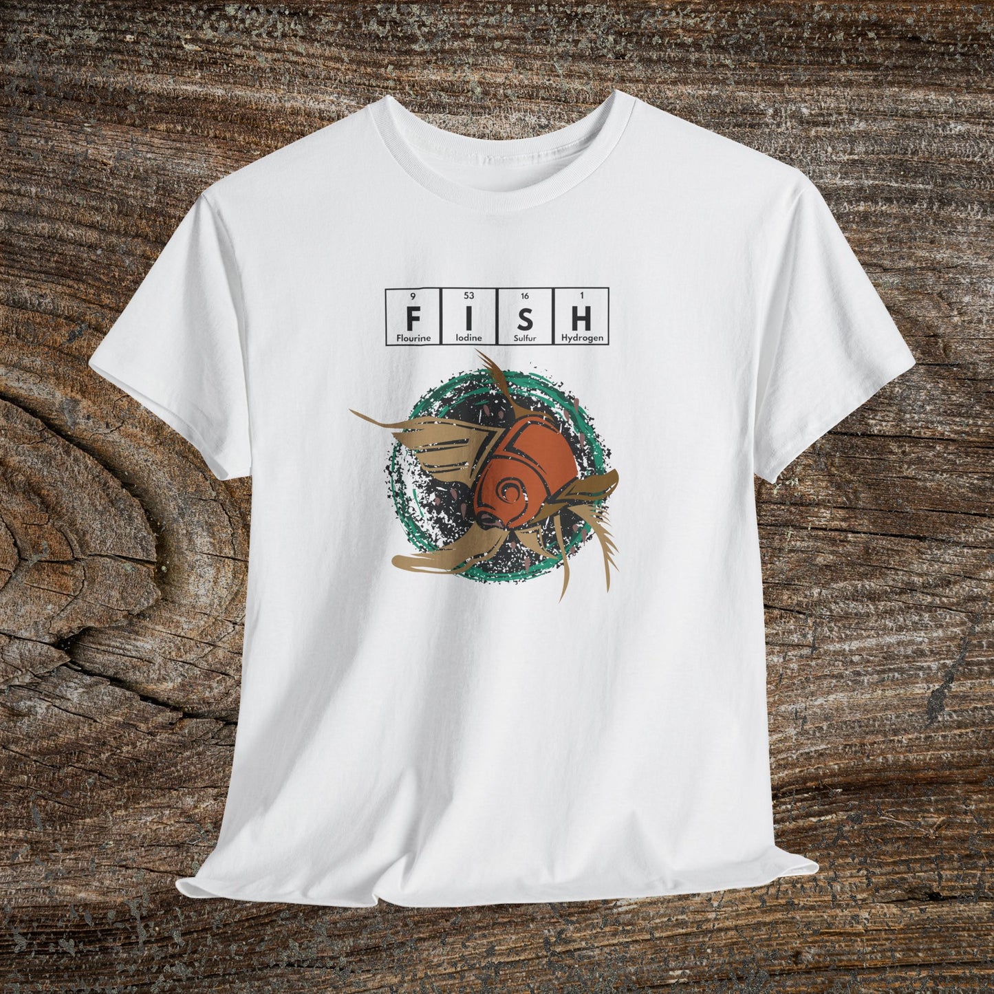 Retro Fish T-Shirt — Gift for Fisherman