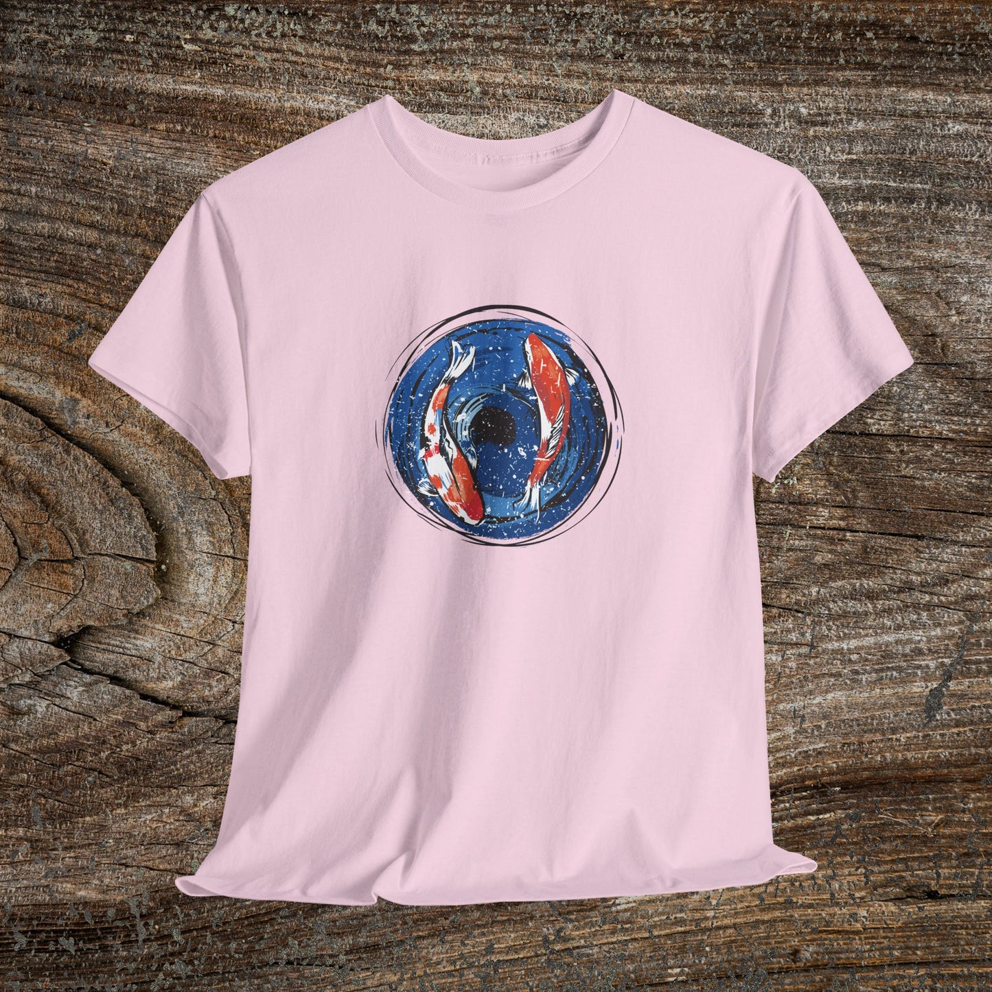 Retro Koi Fish T-Shirt — Grunge Japanese Carp Tee