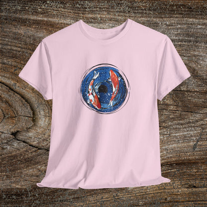 Retro Koi Fish T-Shirt — Grunge Japanese Carp Tee