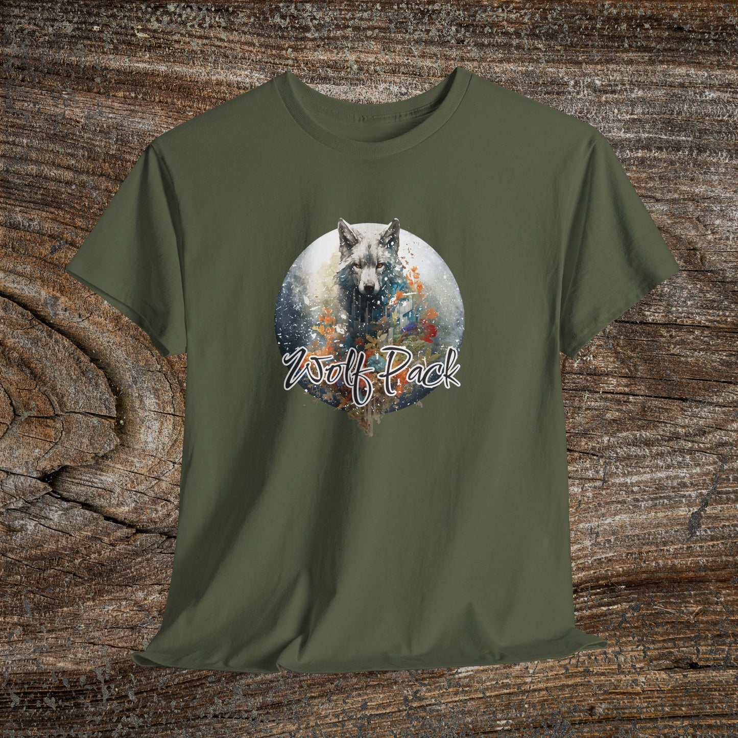Vintage Wolf Pack Nature T-Shirt
