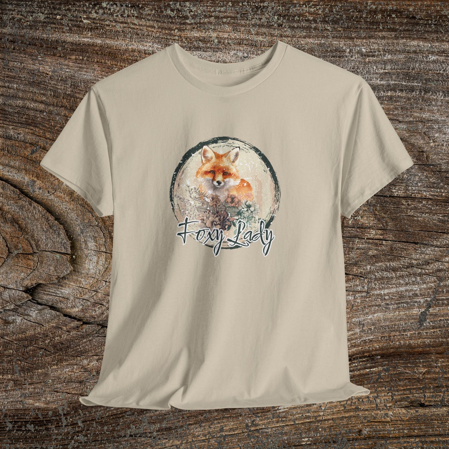 Vintage 'Foxy Lady' T-Shirt — Retro Women's Empowerment Tee