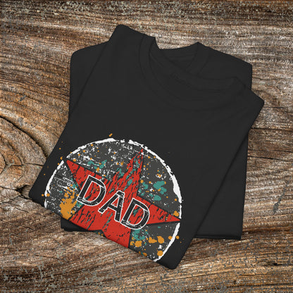 Grunge Dad Star T-Shirt — Retro Father's Day Gift