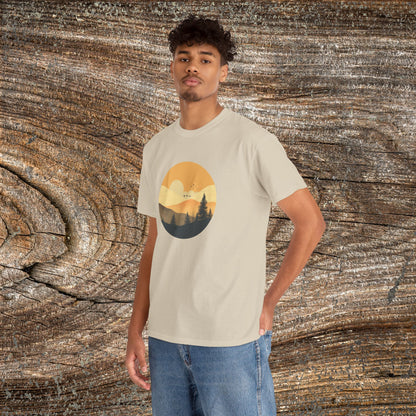 Rustic Mountain Landscape TShirt - Nature Lover Gift