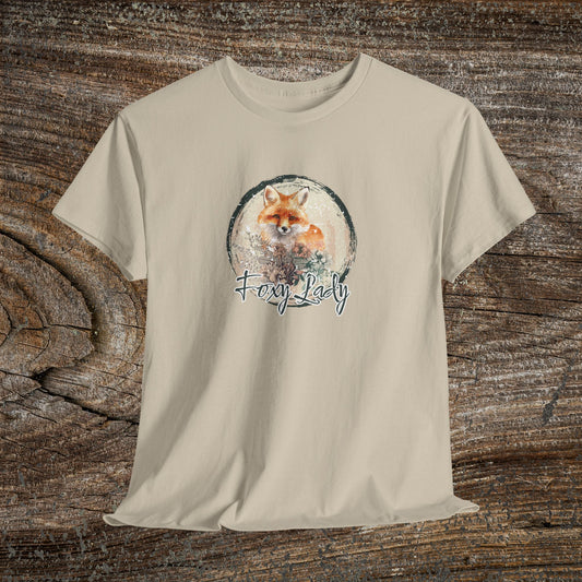Vintage 'Foxy Lady' T-Shirt — Retro Women's Empowerment Tee