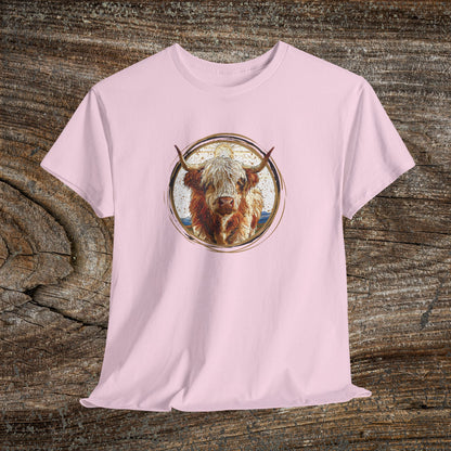 Rustic Boho Cow TShirt