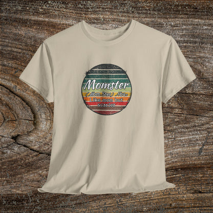 Momster Retro Grunge Mom T-Shirt — Funny Mom Gift
