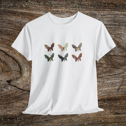 Rustic Butterfly T-Shirt — Nature Lover Gift